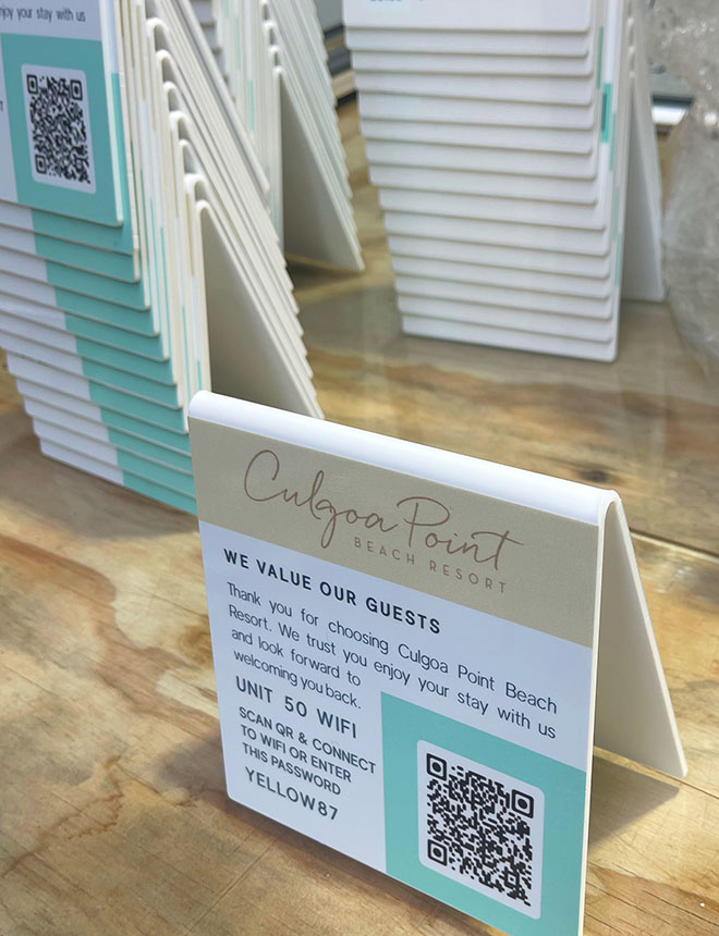 QR Code Stands